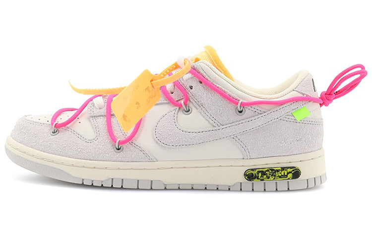 ナイキ ダンク Off-White × Nike Dunk Low "Sail/Neutral Gray/Hyper Pink" DJ0950-117