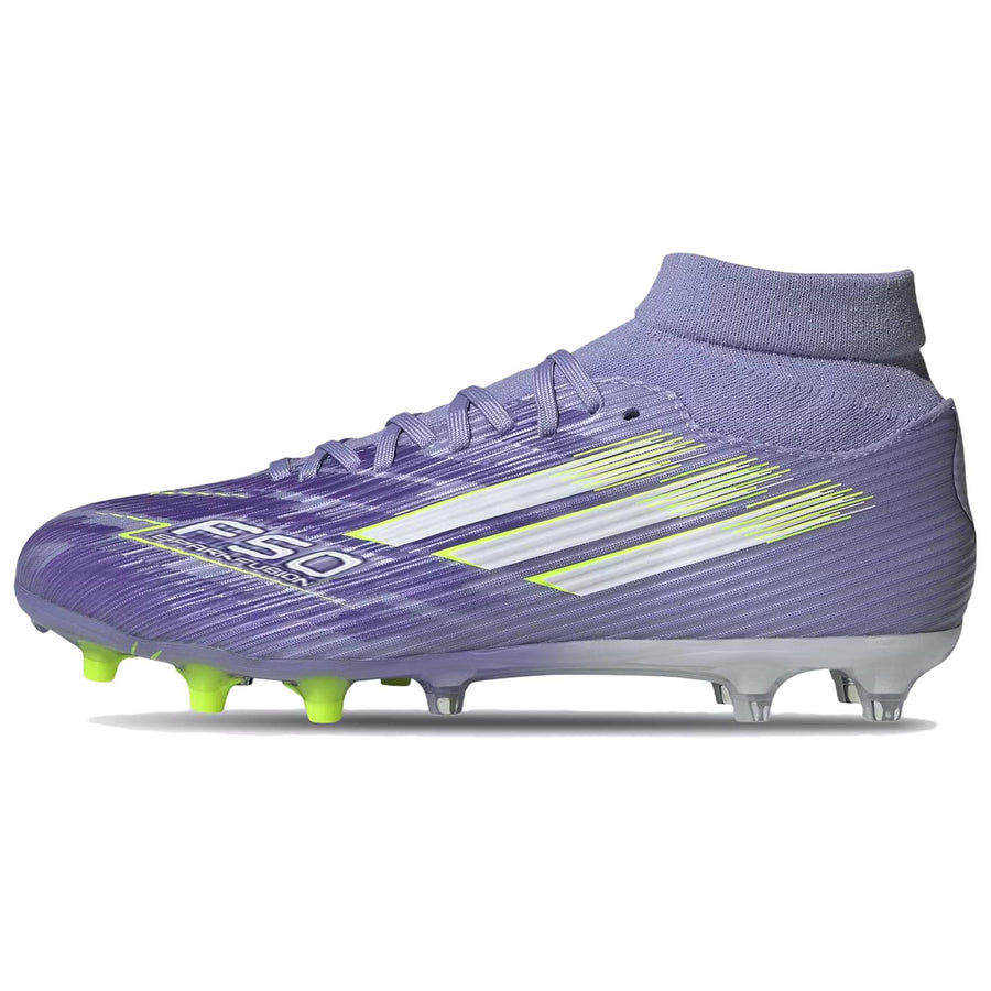 アディダス adidas Women's F50 Sparkfusion League FG/AG Boots "Violet Tone/Lucid Lemon/Purple Rush" JI0012