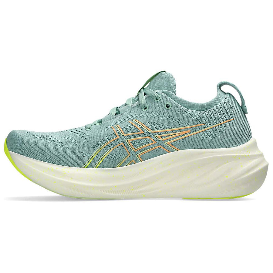 アシックス ゲルニンバス26 Asics Women's Gel-Nimbus 26 "Light Celadon/Safety Yellow" 1012B601-301