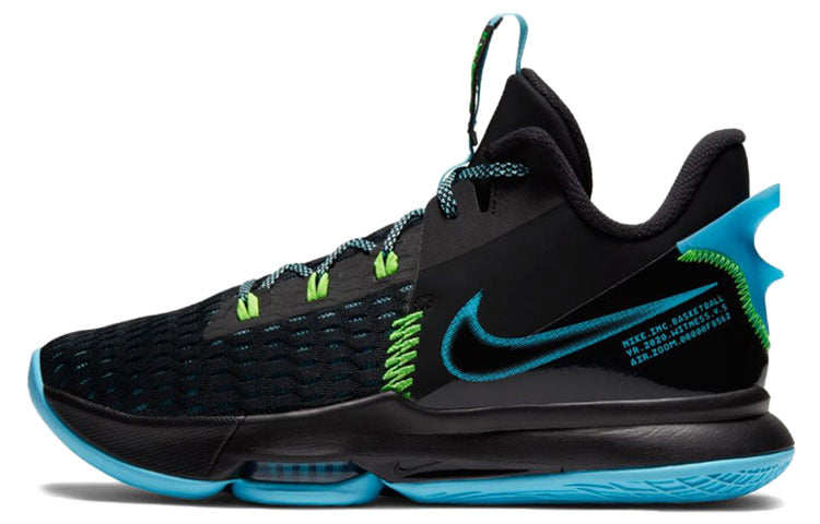 ナイキ レブロン Nike LeBron Witness 5 "Black/Light Blue Fury" CQ9381-004
