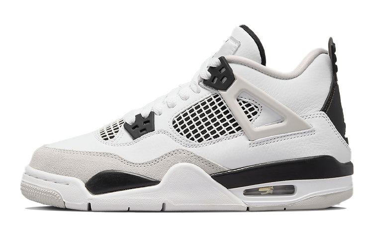 エアジョーダン4 Nike GS Air Jordan 4 "Military Black" 408452-111