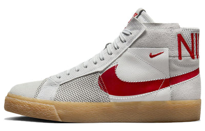 ナイキ ブレーザー Nike SB Zoom Blazer Mid Premium "Summit White/Pure Platinum/University Red" FD5113-100