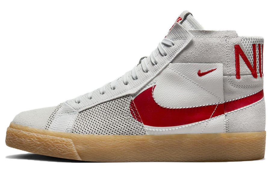 ナイキ ブレーザー Nike SB Zoom Blazer Mid Premium "Summit White/Pure Platinum/University Red" FD5113-100