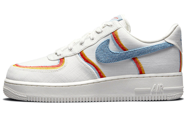 ナイキ エアフォース1 Nike Women's Air Force 1 Low Denim Swoosh "Sail" DJ4655-133