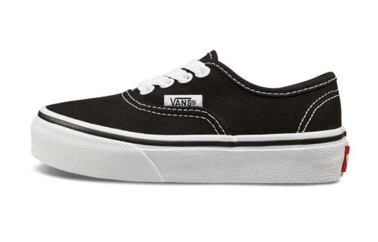 ヴァンズ オーセンティック Vans PS Authentic "Black/True White" VN000WWX6BT