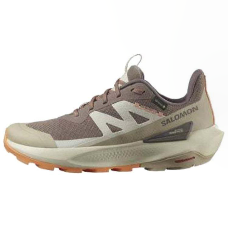 サロモン エリクサー Salomon Women's Elixir Activ GORE-TEX "Falcon/White Pepper/Papaya" L47456400