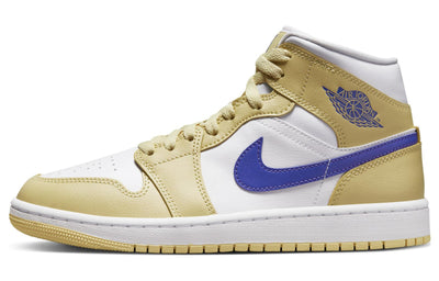 エアジョーダン1 Nike Women's Air Jordan 1 Mid "Lemon Wash" BQ6472-701