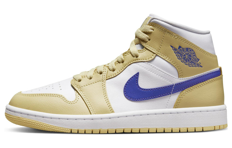 エアジョーダン1 Nike Women's Air Jordan 1 Mid "Lemon Wash" BQ6472-701