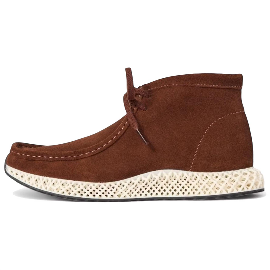 アディダス KITH Ronnie Fieg × adidas × Clarks 8th Street 4D Wallabee Mid "Chestnut" JR6732
