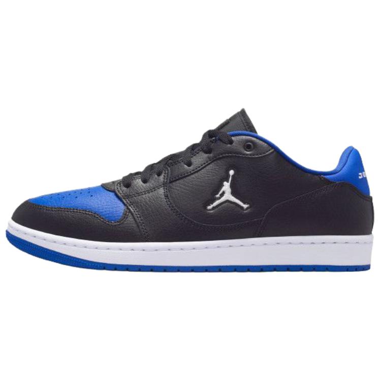 ジョーダン Nike Jordan Court Connect Low "Black/White/Blue" IQ5698-002