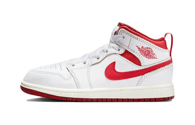 エアジョーダン1 Nike PS Air Jordan 1 Mid SE "Dune Red" FJ3467-160