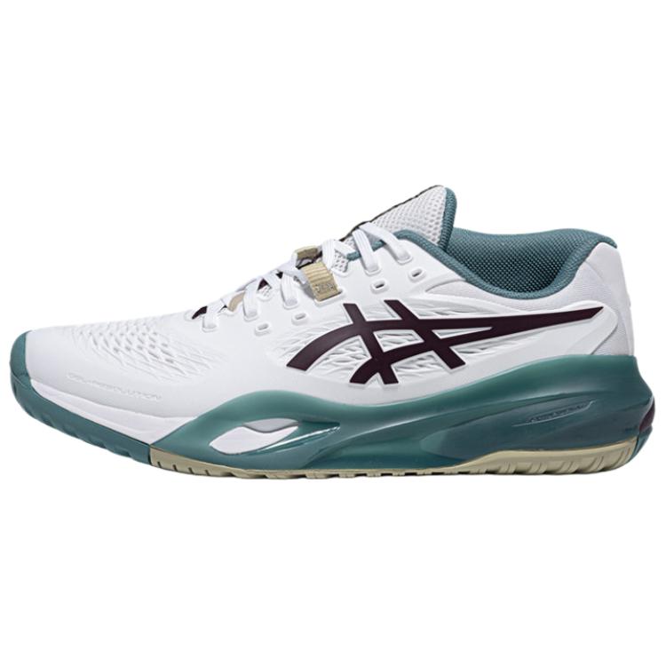 アシックス ゲルレゾリューション Asics Gel-Resolution 10 Wide "White/Dark Aubergine" 1041A487-104