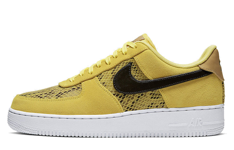 ナイキ エアフォース1 Nike Air Force 1 Low '07 "Snakeskin Yellow" BQ4424-700