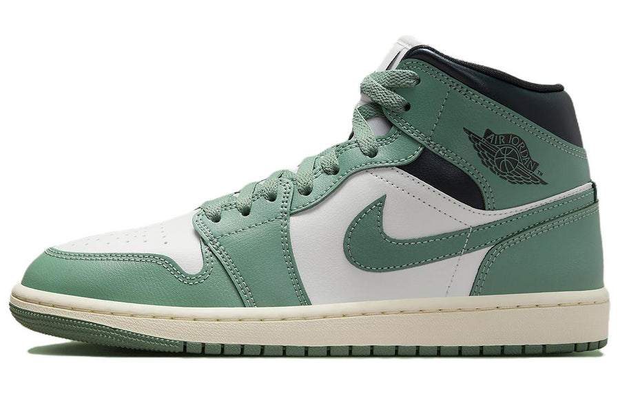 エアジョーダン1 Nike Women's Air Jordan 1 Mid "Jade Smoke" BQ6472-130