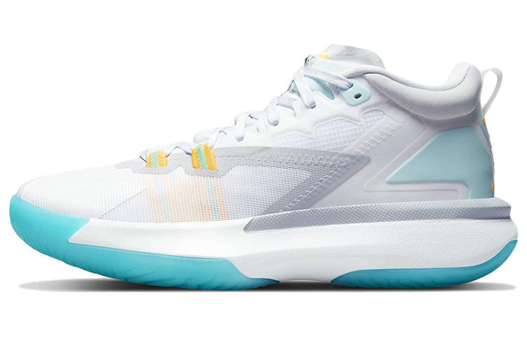 ジョーダン Nike Jordan Zion 1 "White/Laser Orange/Dynamic Turquoise/Black" DA3129-101
