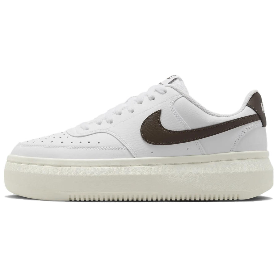 ナイキ コートビジョン Nike Women's Court Vision Alta "White/Sail/Baroque Brown" DM0113-103