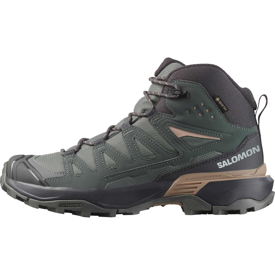 サロモン X ウルトラ Salomon Women's X Ultra 360 Mid GORE-TEX "Sedona Sage/Urban Chic/Etherea" L47865000