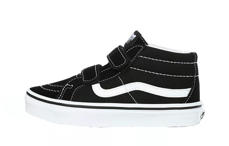 ヴァンズ スケートミッド Vans Little Kids Sk8-Mid Reissue V "Black/True White" VN00018T6BT