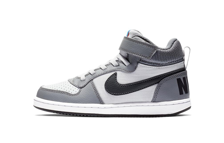 ナイキ Nike PS Court Borough Mid "Cool Grey/Pure Platinum/Photo Blue/Anthracite" 870026-009