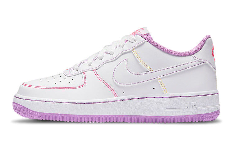 ナイキ エアフォース1 Nike GS Air Force 1 Low "Contrast Stitch Fuchsia Glow" CW1575-110
