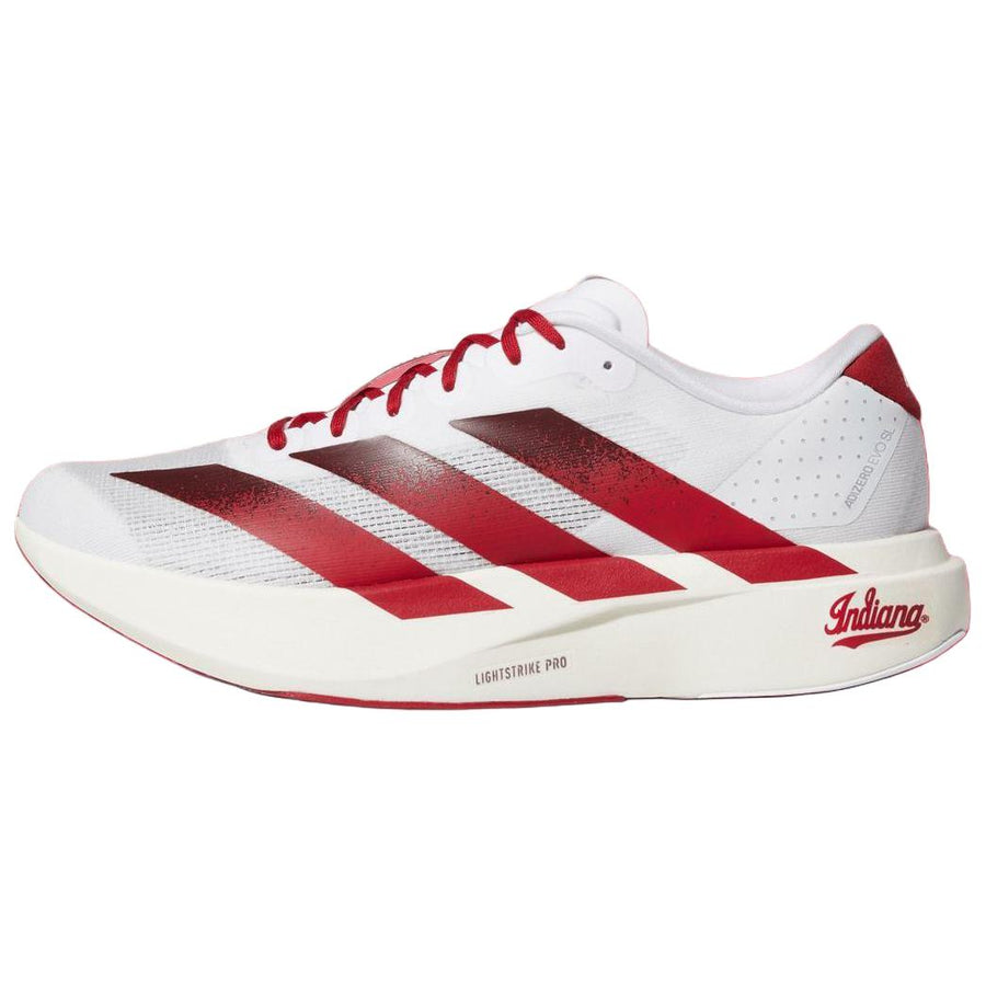 アディダス アディゼロ Indiana Hoosiers × adidas Adizero EVO SL "Cloud White/Team Victory Red/Collegiate Burgundy" JQ4576