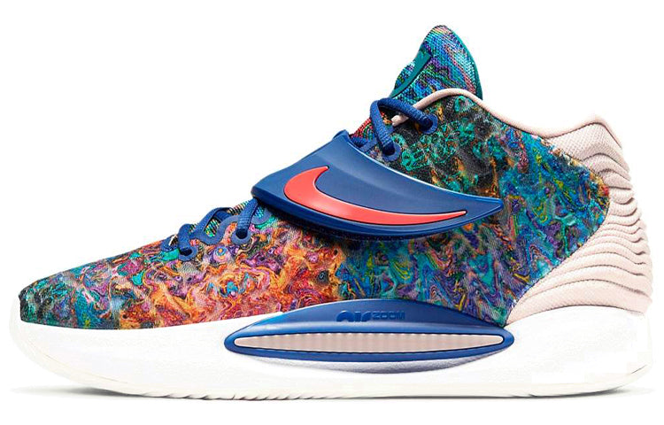 ナイキ Nike KD 14 "Blue/Coral" CZ0170-400
