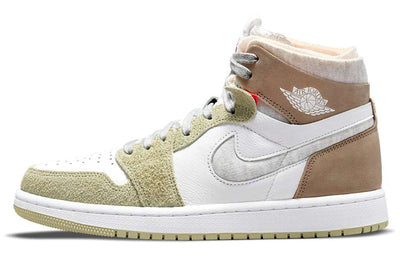 エアジョーダン1 Nike Women's Air Jordan 1 High Zoom Air Comfort "Olive Aura" CT0979-102
