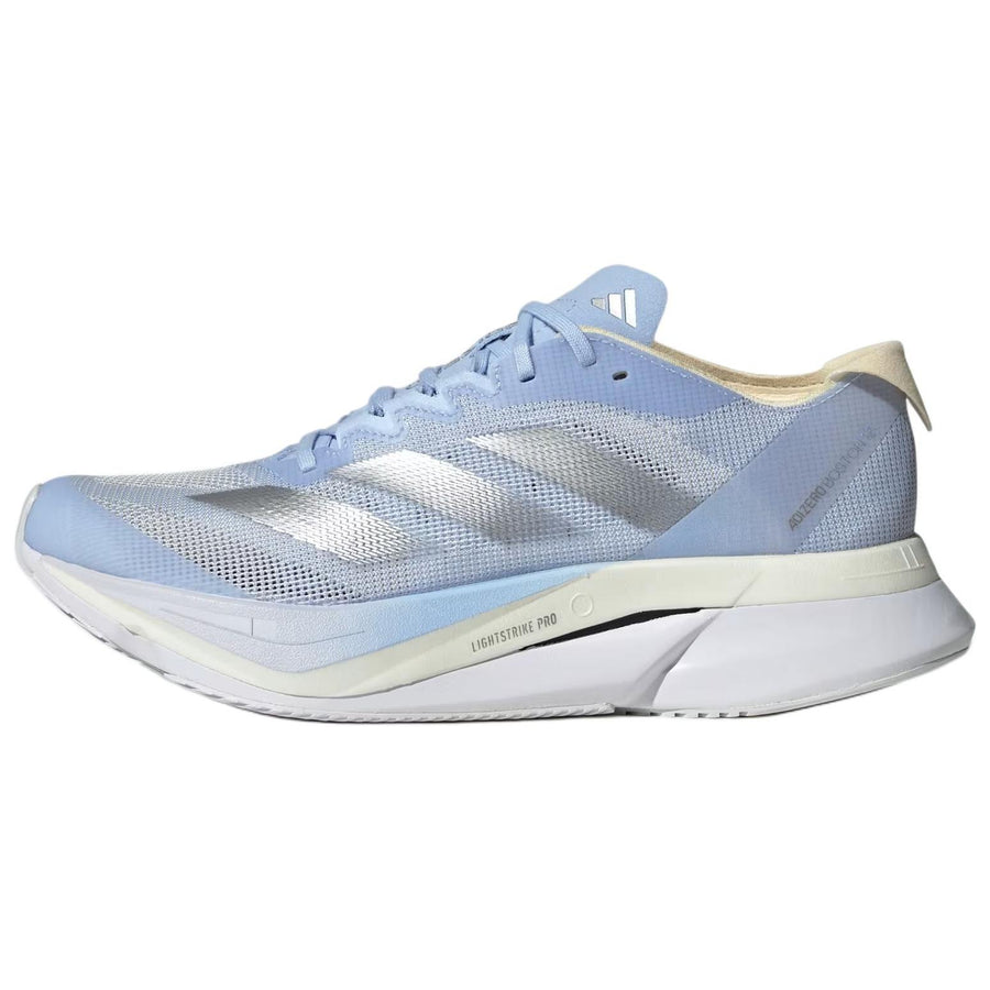 アディダス アディゼロ adidas Women's Adizero Boston 12 "Dash Grey/Matte Silver/Warm Vanilla" JP7914