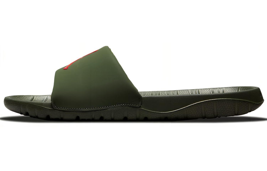 ジョーダン Nike Jordan Break Slide "Carbon Green/University Red" DM2952-300