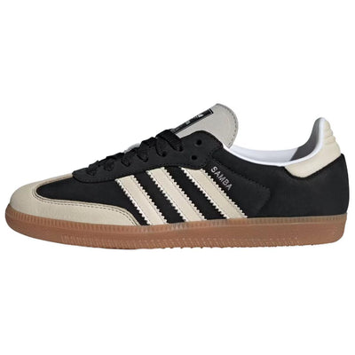 アディダス サンバ adidas Women's Samba OG "Core Black/Wonder White/Silver Metallic" IE5836