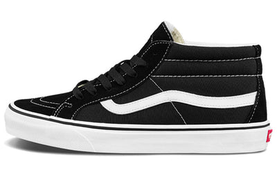 ヴァンズ Vans Sk8-Mid Reissue "Black/True White" VN0A391F6BT