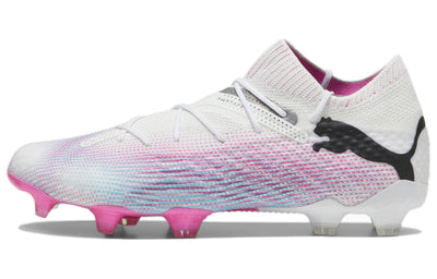 プーマ Puma Future 7 Ultimate FG/AG "Puma White/Puma Black/Poison Pink" 107599-01