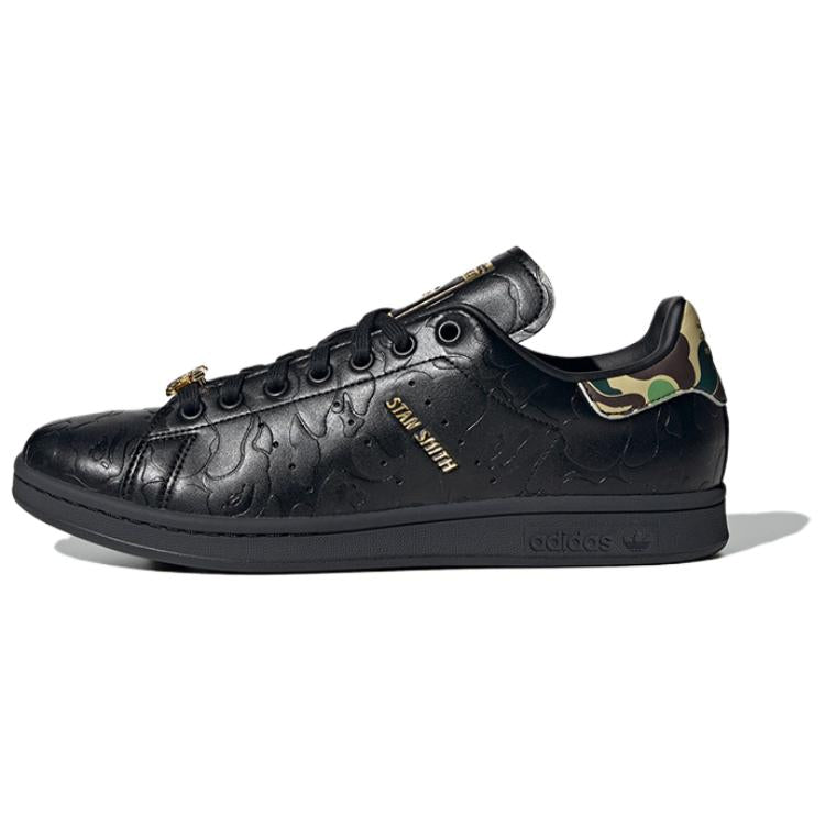 アディダス スタンスミス A BATHING APE × adidas Stan Smith 30th Anniversary "Black" IG1116
