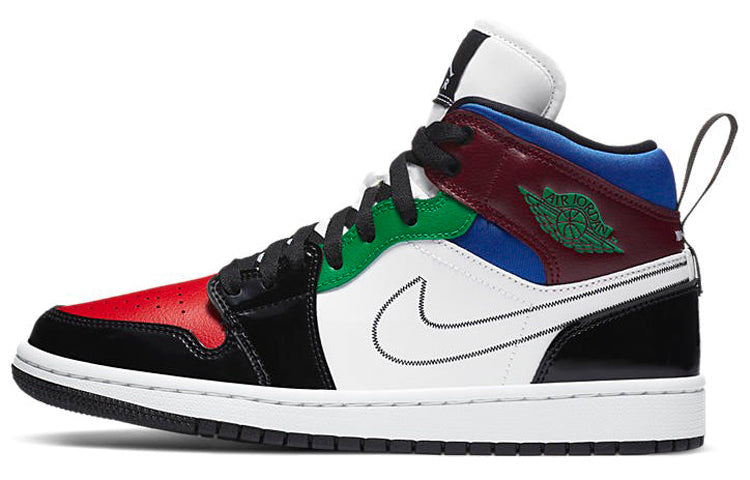 エアジョーダン1 Nike Women's Air Jordan 1 Mid SE "Multi Color" DB5454-001