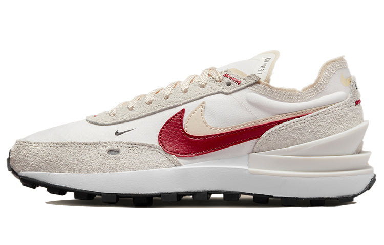 ナイキ Nike Women's Waffle One SE "Sail/Pearl White/Black/Jim Red" DX4309-100