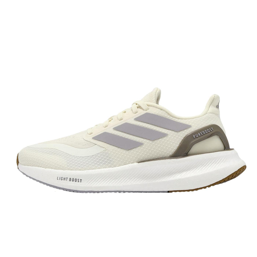 アディダス adidas Women's Pureboost 5 Running "Core White/Glory Grey/Cyber Metallic" IF9205