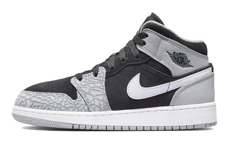 エアジョーダン1 Nike GS Air Jordan 1 Mid "Elephant Toe/Safari" DM6216-016
