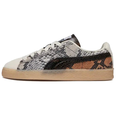 プーマ スウェード Puma Women's Suede Snake "Frosted Ivory/Puma Black" 408329-01