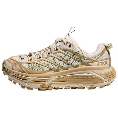 ホカ Hoka Mafate Three 2 Wordmark "Khaki/Oat Milk" 1175490-KKT