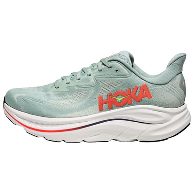 ホカ クリフトン Hoka Clifton 10 "Sage/Neon Flame" 1162030-SGNN