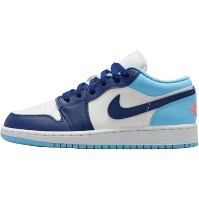エアジョーダン1 Nike GS Air Jordan 1 Low "Sail/Blue Chill/Hot Lava/Blue Void" 553560-149