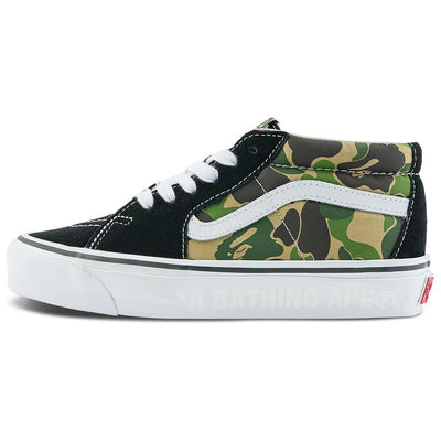 ヴァンズ A BATHING APE®︎ × Vans LX Sk8 Mid "Camo" VN000MZGCX3