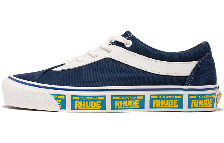 ヴァンズ Rhude × Vans Bold Ni "Navy" VN0A3WLPTHG
