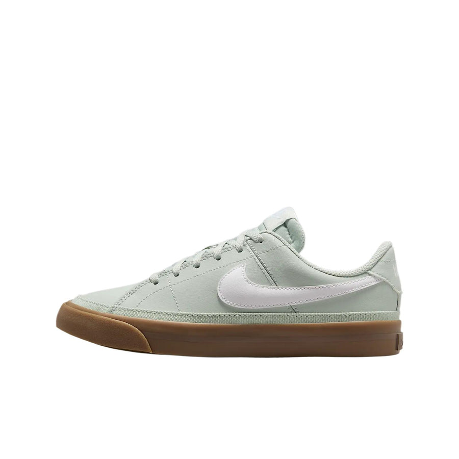 ナイキ コートレガシー Nike GS Court Legacy "Light Silver/Gum Dark Brown/White" DA5380-006