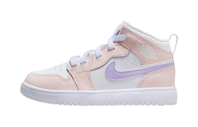 ジョーダン Nike PS Air Jordan1 Mid ALT "Pink Wash/White/Violet Frost" FQ1311-601