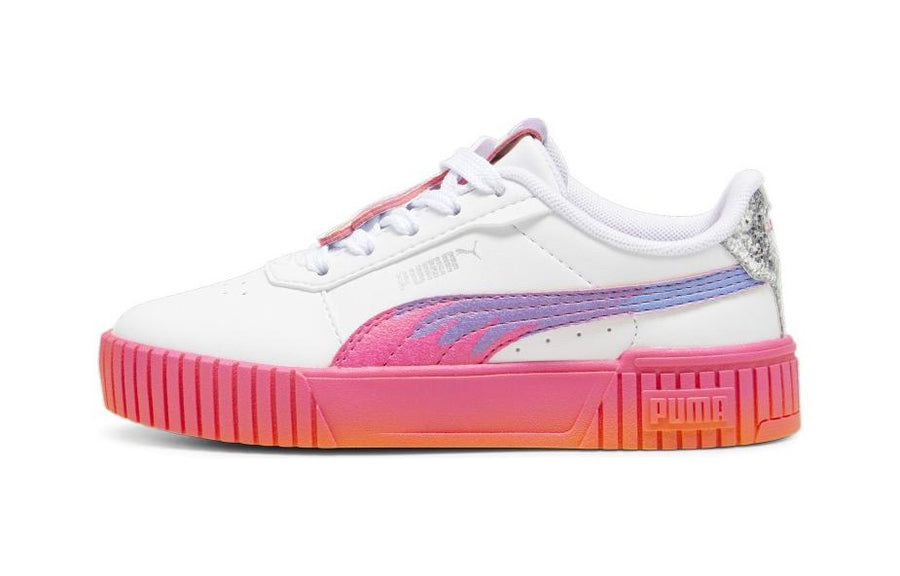プーマ Trolls × Puma KIDS Carina 2.0 "Puma White/Ravish/Rickie Orange" 396537-01