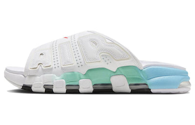 ナイキ エア モア アップテンポ Nike Air More Uptempo Slide "Aqua" FN3437-161