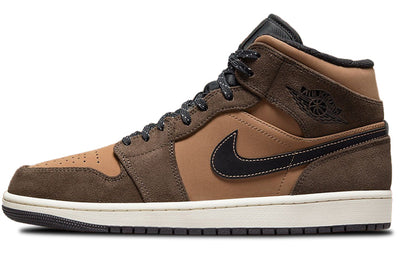 エアジョーダン1 Nike Air Jordan 1 Mid SE "Dark Chocolate" DC7294-200