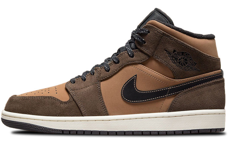 エアジョーダン1 Nike Air Jordan 1 Mid SE "Dark Chocolate" DC7294-200
