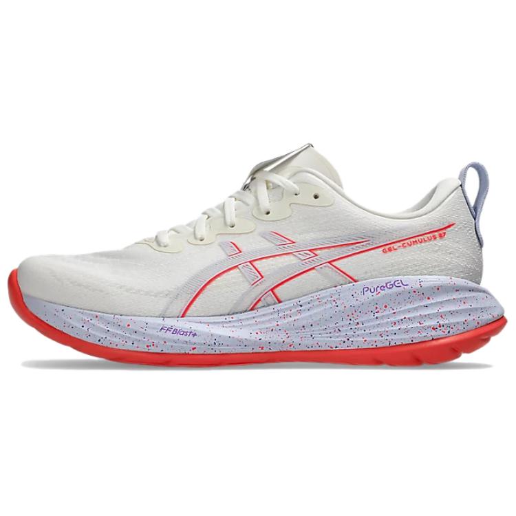 アシックス ゲルキュムラス27 Asics Gel-Cumulus 27 Tokyo "Cream/Edo Purple" 1011C186-500